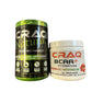 CRAQ Natural Pre-Workout Supplement & CRAQ BCAA+ Hydration Supplement Stack